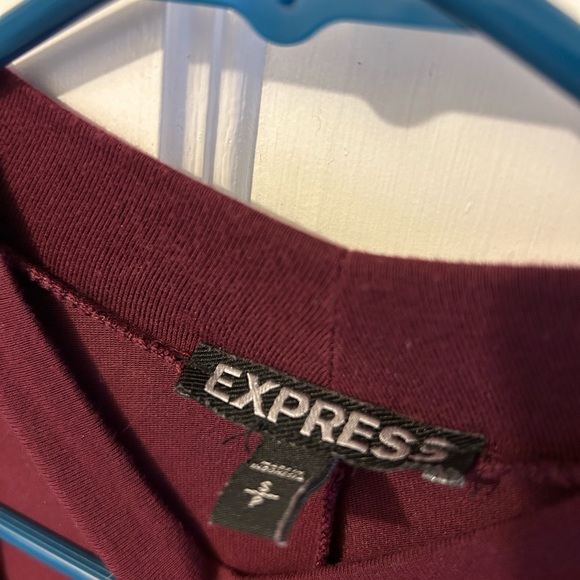 Express long sleeve dress with cut out, size small - Picture 2 of 3